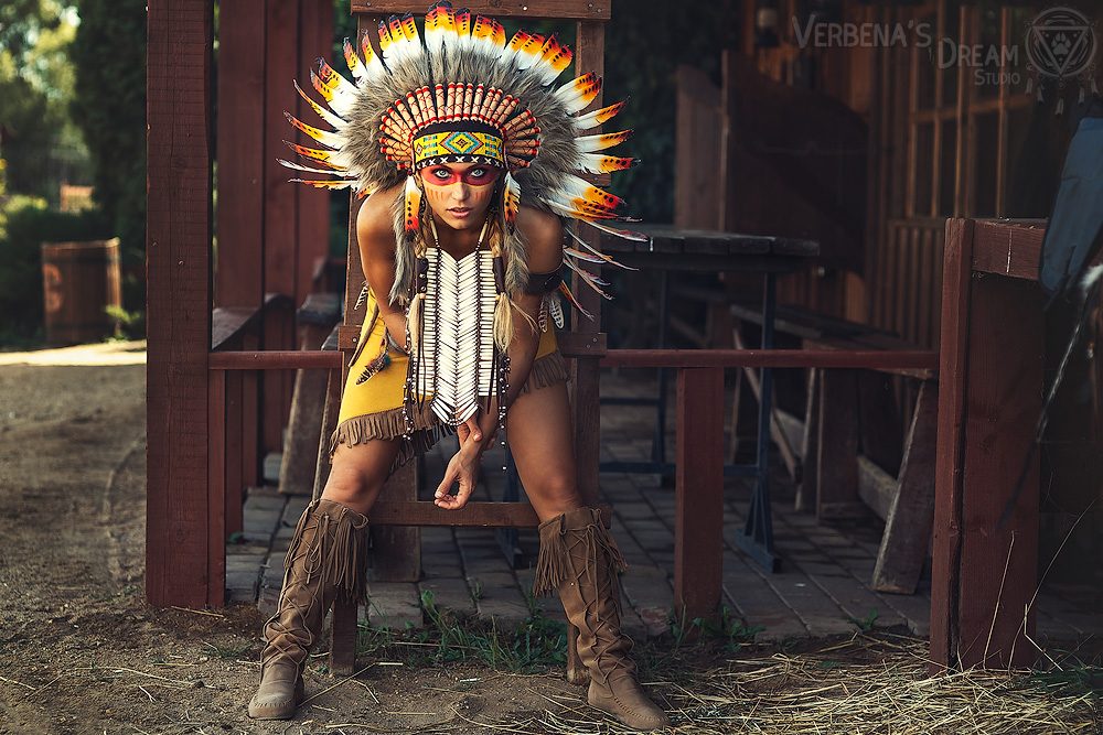 Native Indian by Verbena's Dream Studio - Индианки, Native indian, Индейцы, Лошади, Косплей, Роуч, Лефлер, Длиннопост