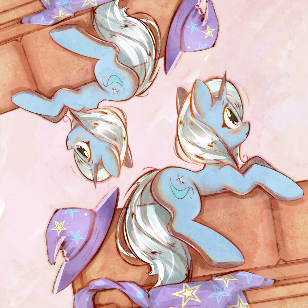 Trixie - My Little Pony, PonyArt, Trixie, Mirroredsea