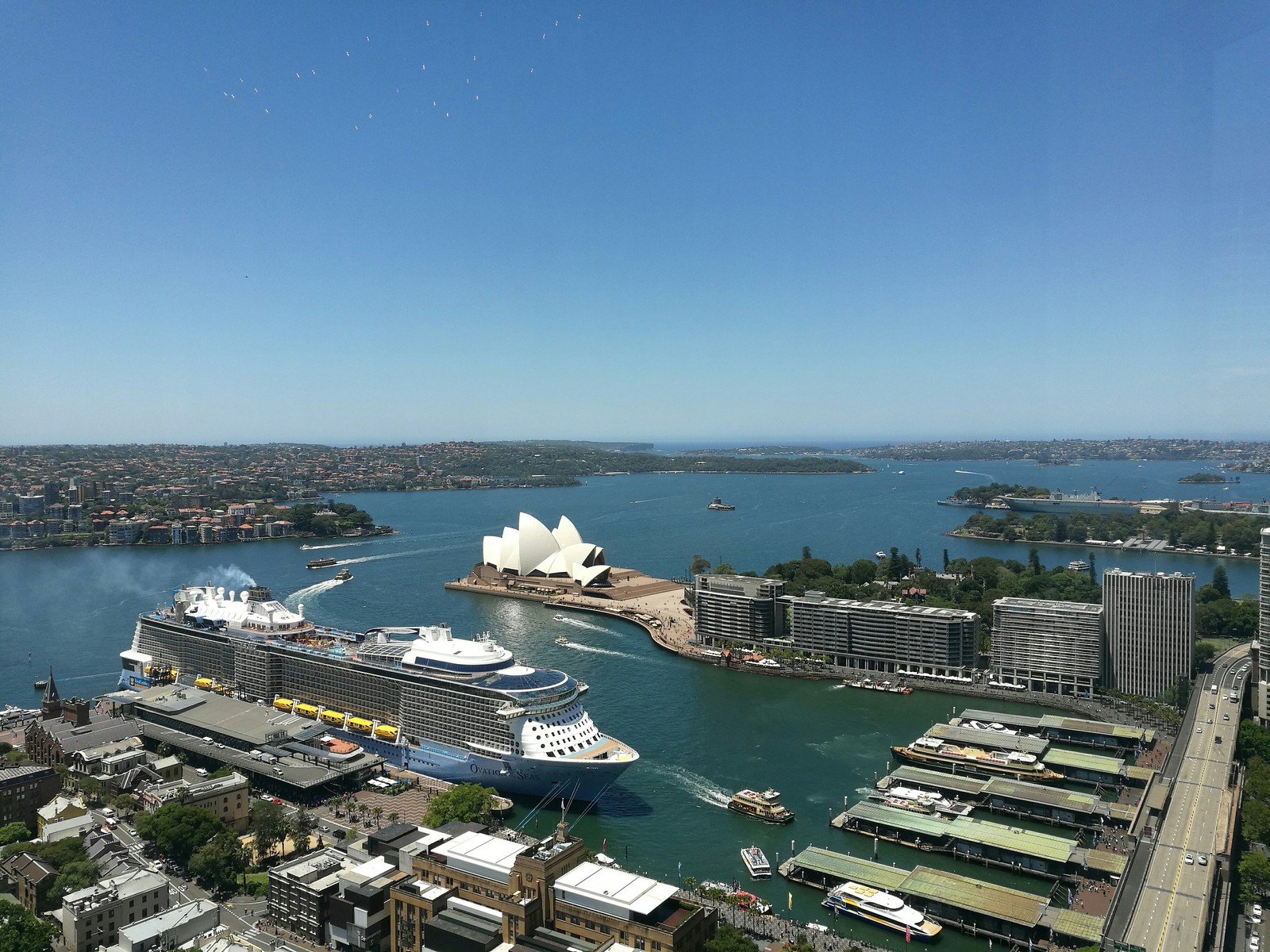 Вид из отеля Shangri-la Sydney - Моё, Sydney, Сидней, Сиднейский оперный театр, Австралия, Отель