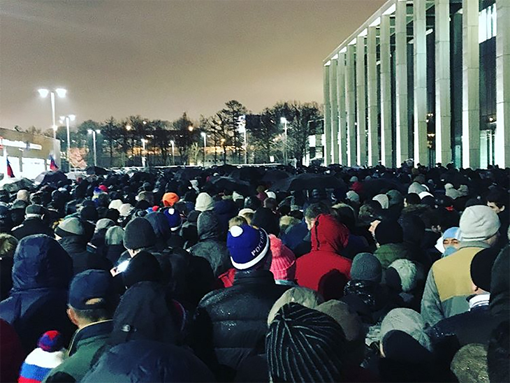 Felt like a prisoner. People got out of the Luzhniki for almost 2 hours - Luzhniki, Russian national football team, Police, Longpost, Football