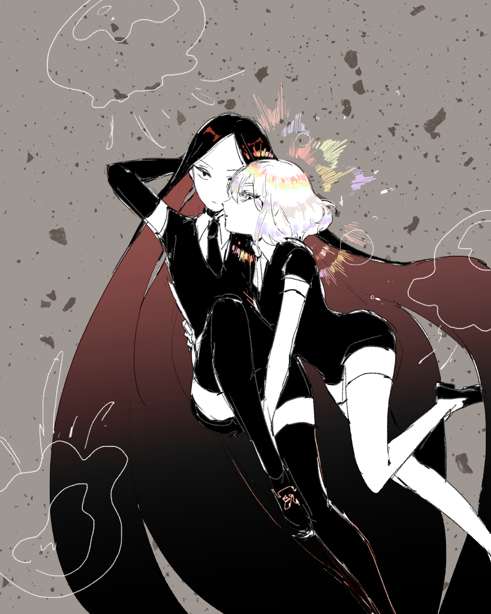 Bort & Diamond Compilation [2] - Bort, Houseki no kuni, Diamond, Anime art, Anime, Longpost