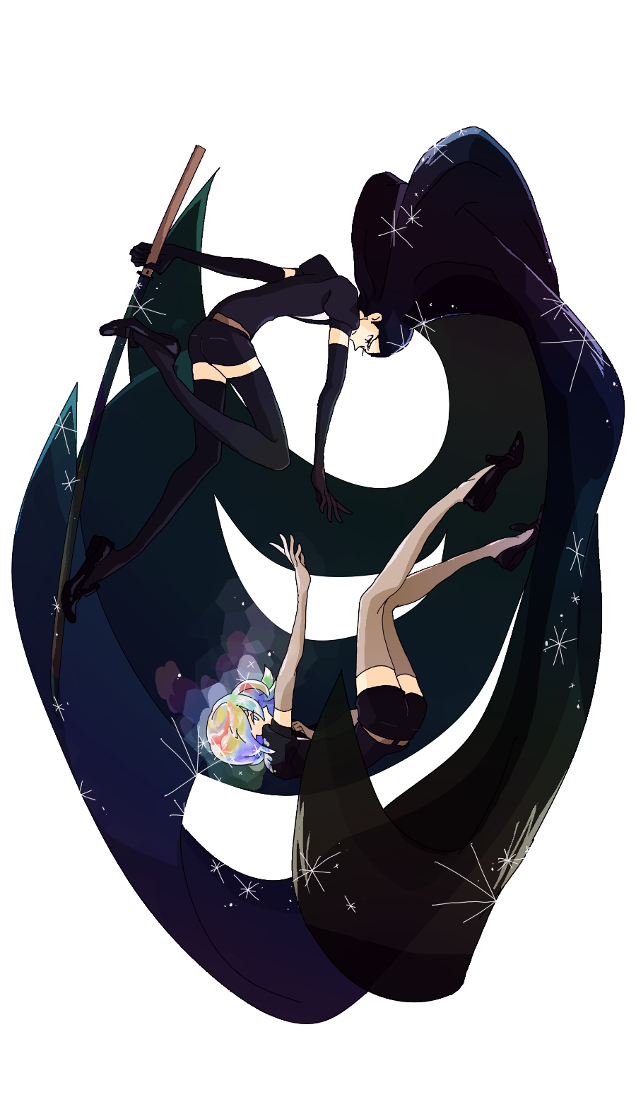 Bort & Diamond Compilation [2] - Bort, Houseki no kuni, Diamond, Anime art, Anime, Longpost