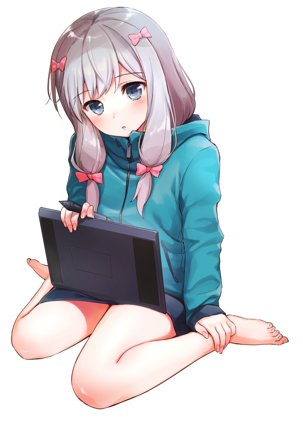 Аниме арты Sagiri Izumi из Eromanga-Sensei часть 3 - Izumi Sagiri, Anime Art, Yamada Elf, Длиннопост