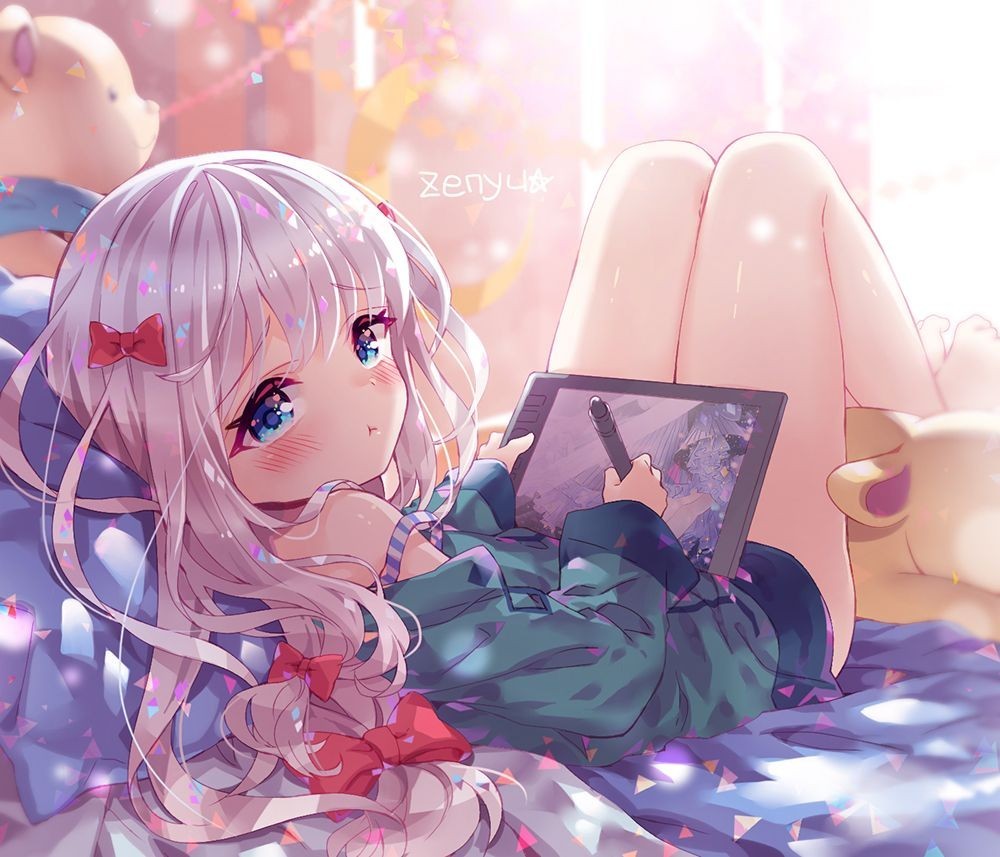 Anime arts Sagiri Izumi from Eromanga-Sensei part 3 - Izumi sagiri, Anime art, Yamada Elf, Longpost