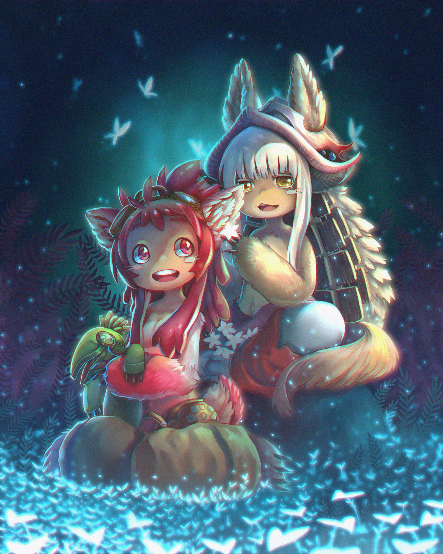 Thanks Nanachi. - Anime art, Anime, Made in abyss, Nanachi, Mitty