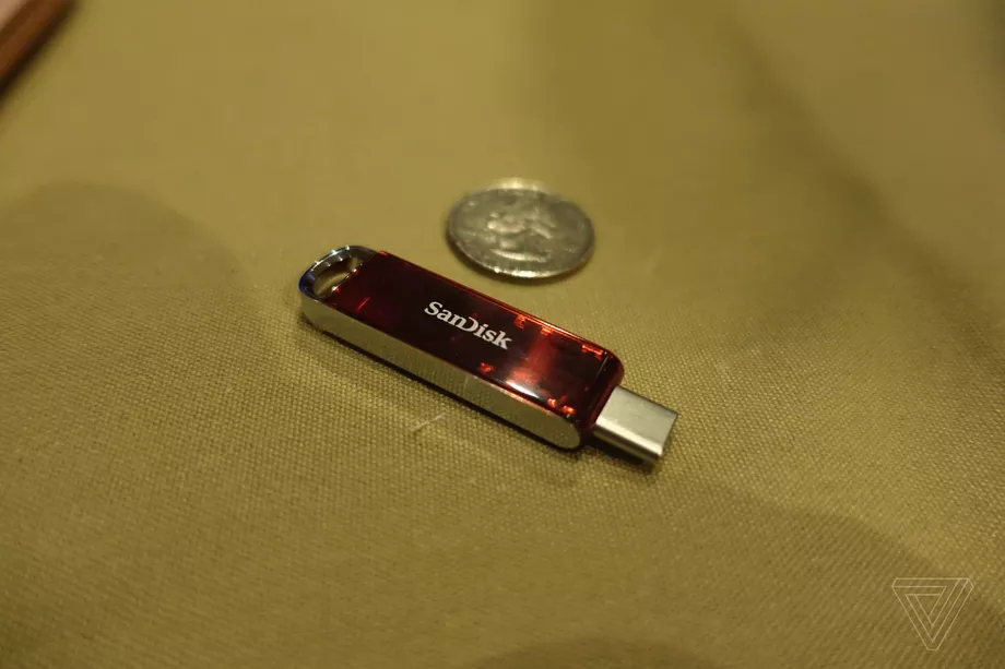 SanDisk unveils world's smallest 1TB Type-C flash drive - Sandisk, Flash drives, Technologies, 