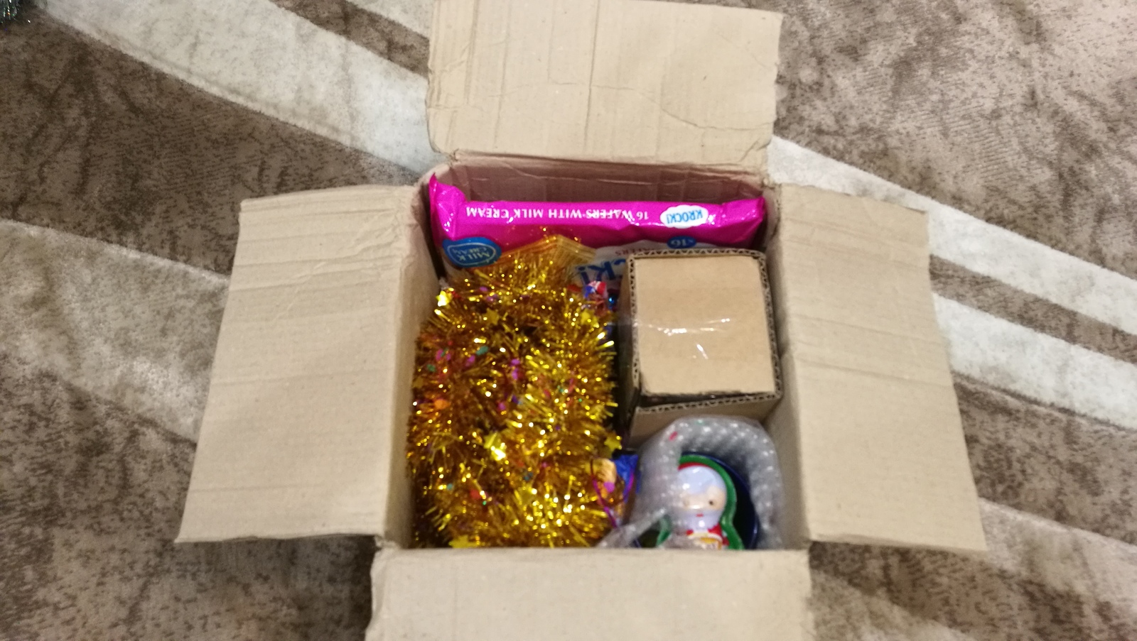 New Year's gift exchange - My, Gift exchange, New Year, Secret Santa, Peekaboo, Longpost