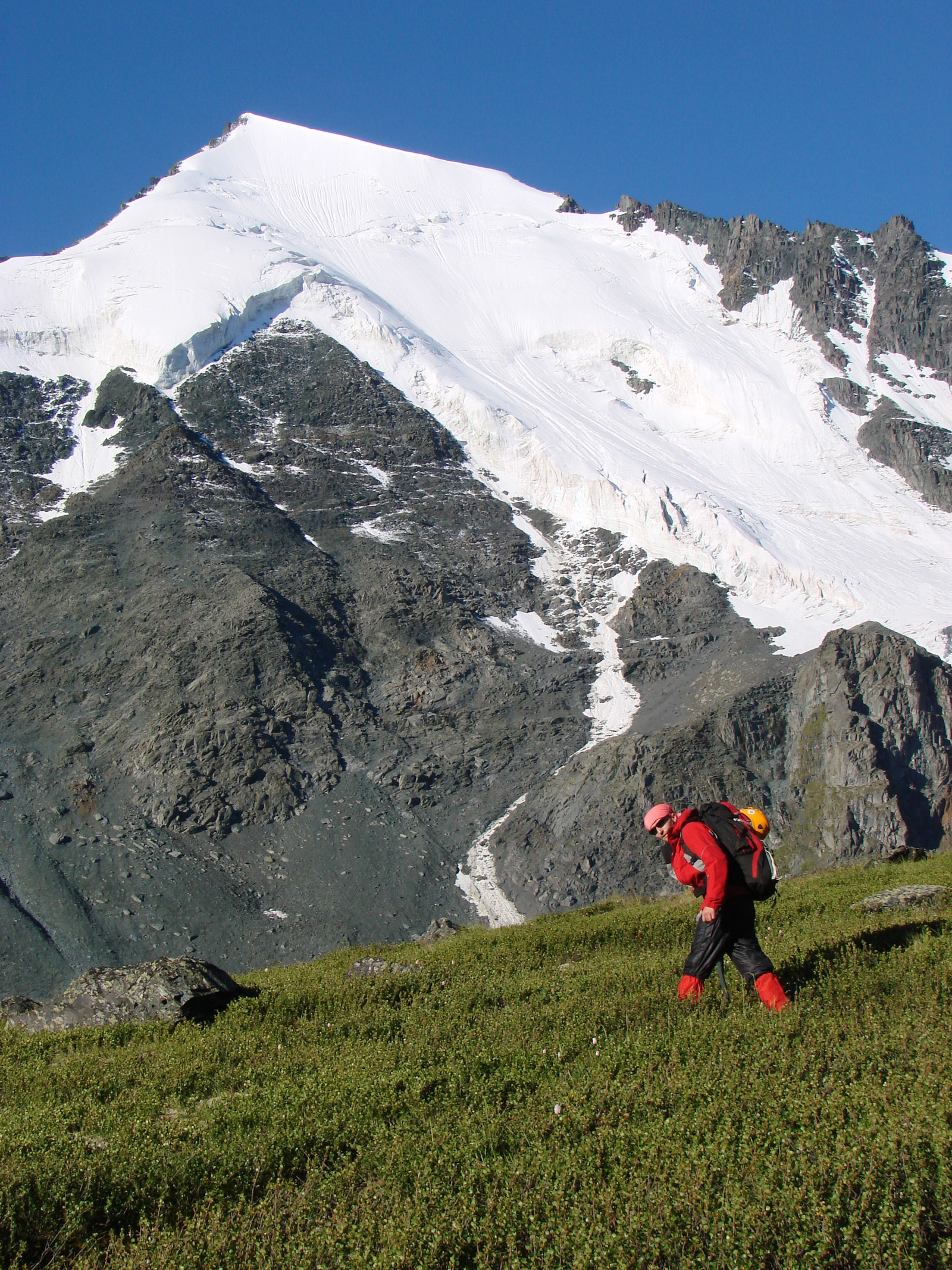 I like to watch life-7 (Hobby: mountains, Belukha, part 2) - My, A life, Mountaineering, Tourism and mountaineering, Mountain Altai, Longpost, Altai Republic