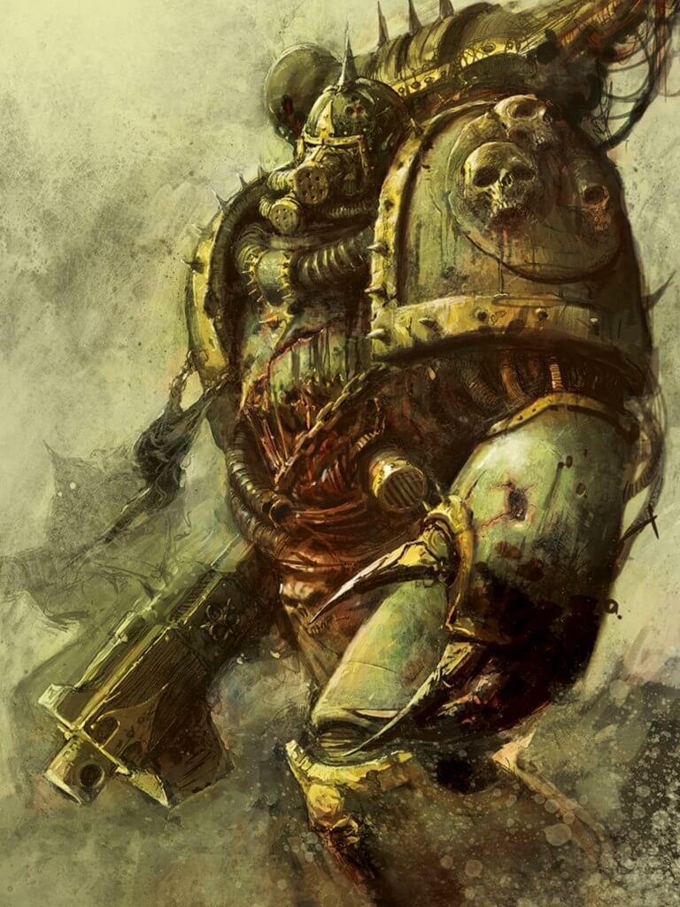 Космодесантники предателей Хаоса - Whart, Длиннопост, Warhammer 40k, Wh Art