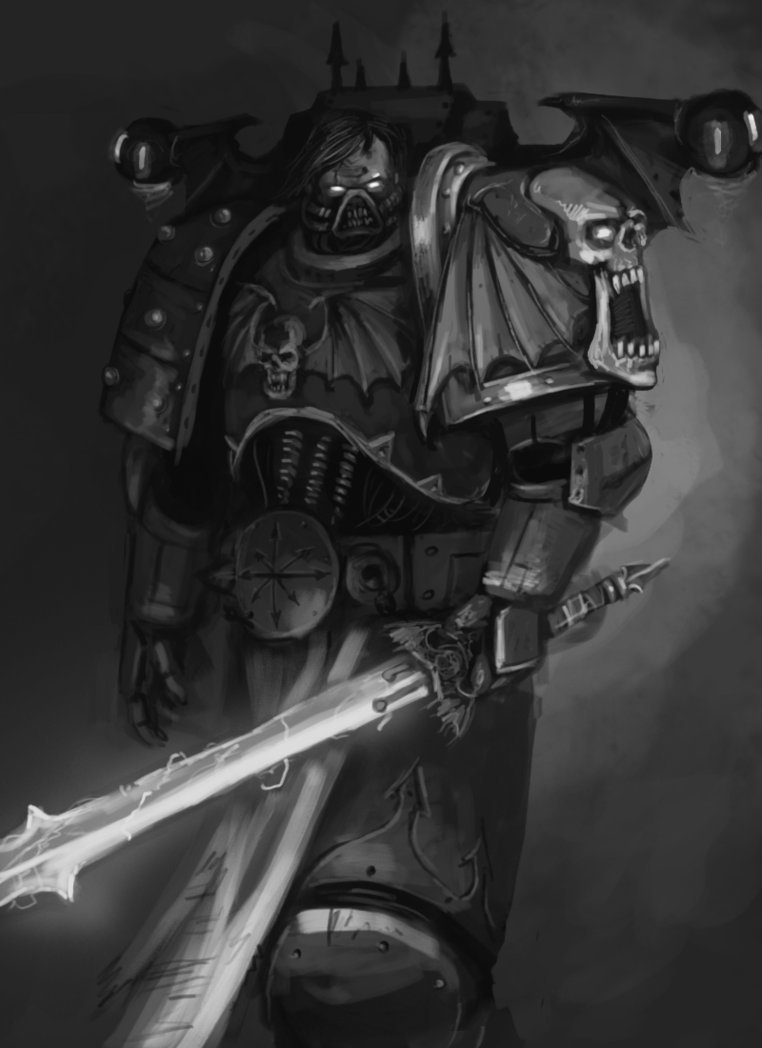 Космодесантники предателей Хаоса - Whart, Длиннопост, Warhammer 40k, Wh Art