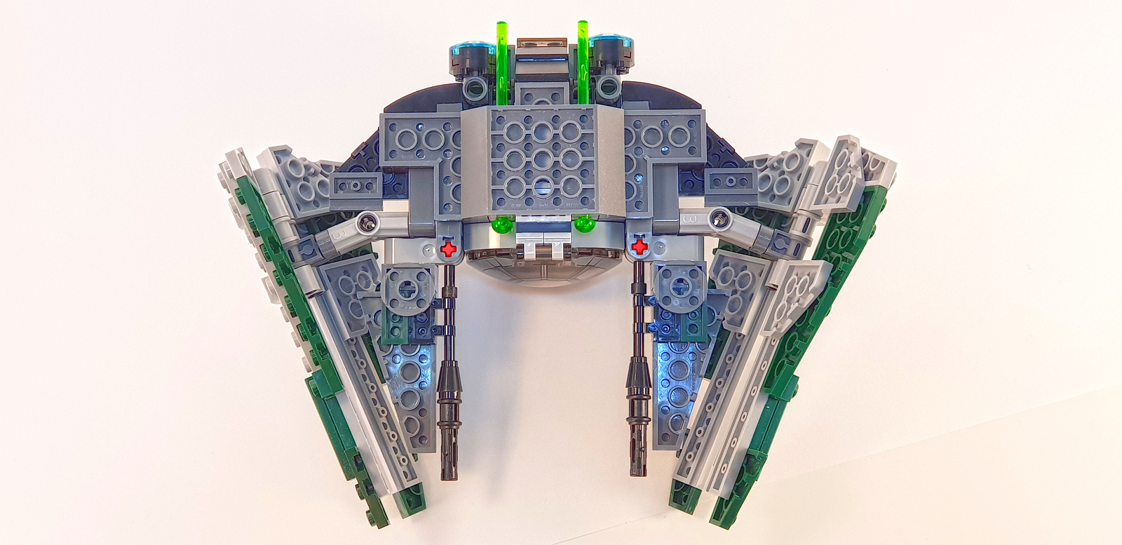 Review of Lego Star Wars (75168) YODA'S JEDI STARFIGHTER - My, Lego, Constructor, Yoda, Lego star wars, , Overview, Longpost