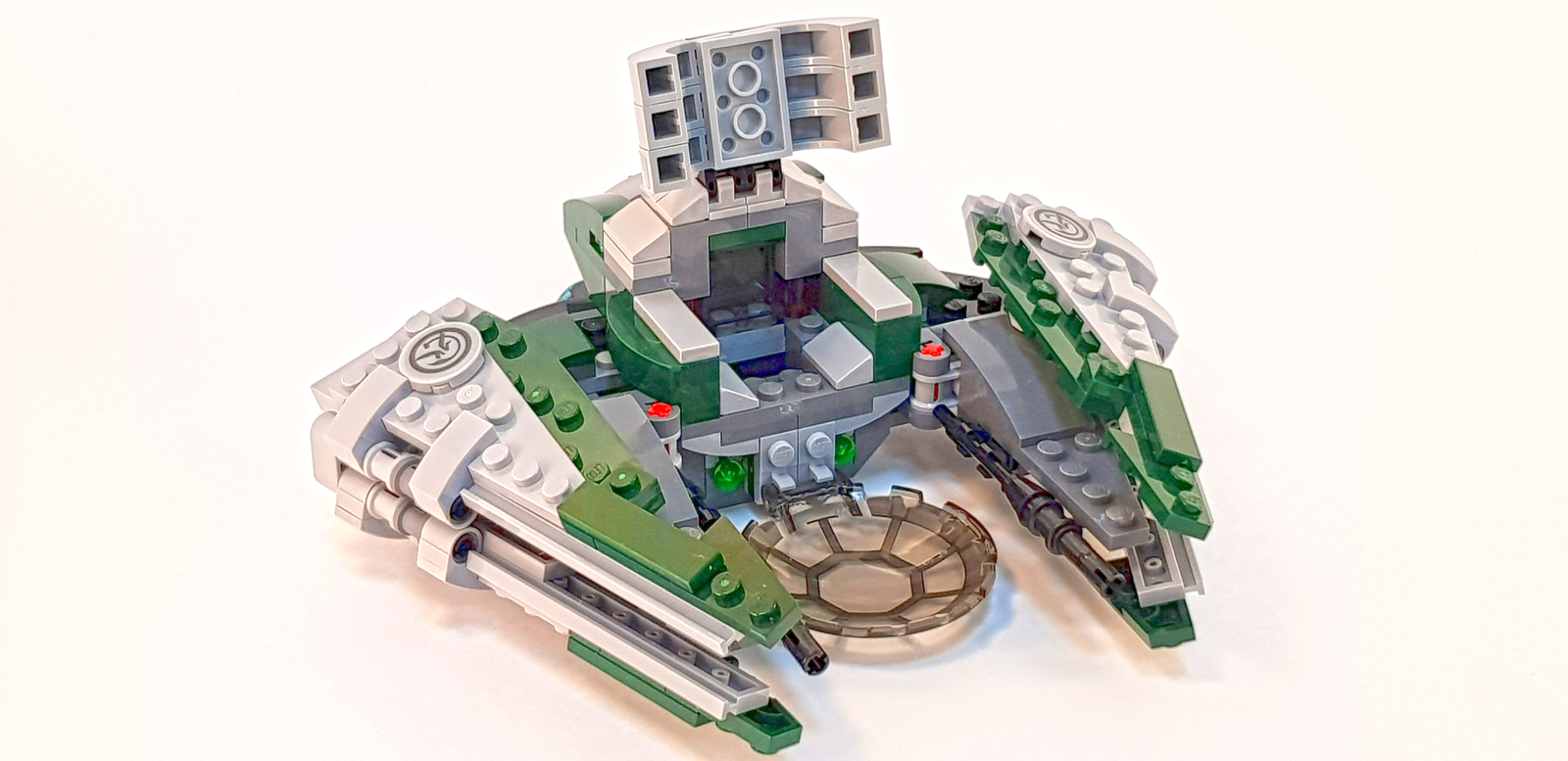 Review of Lego Star Wars (75168) YODA'S JEDI STARFIGHTER - My, Lego, Constructor, Yoda, Lego star wars, , Overview, Longpost