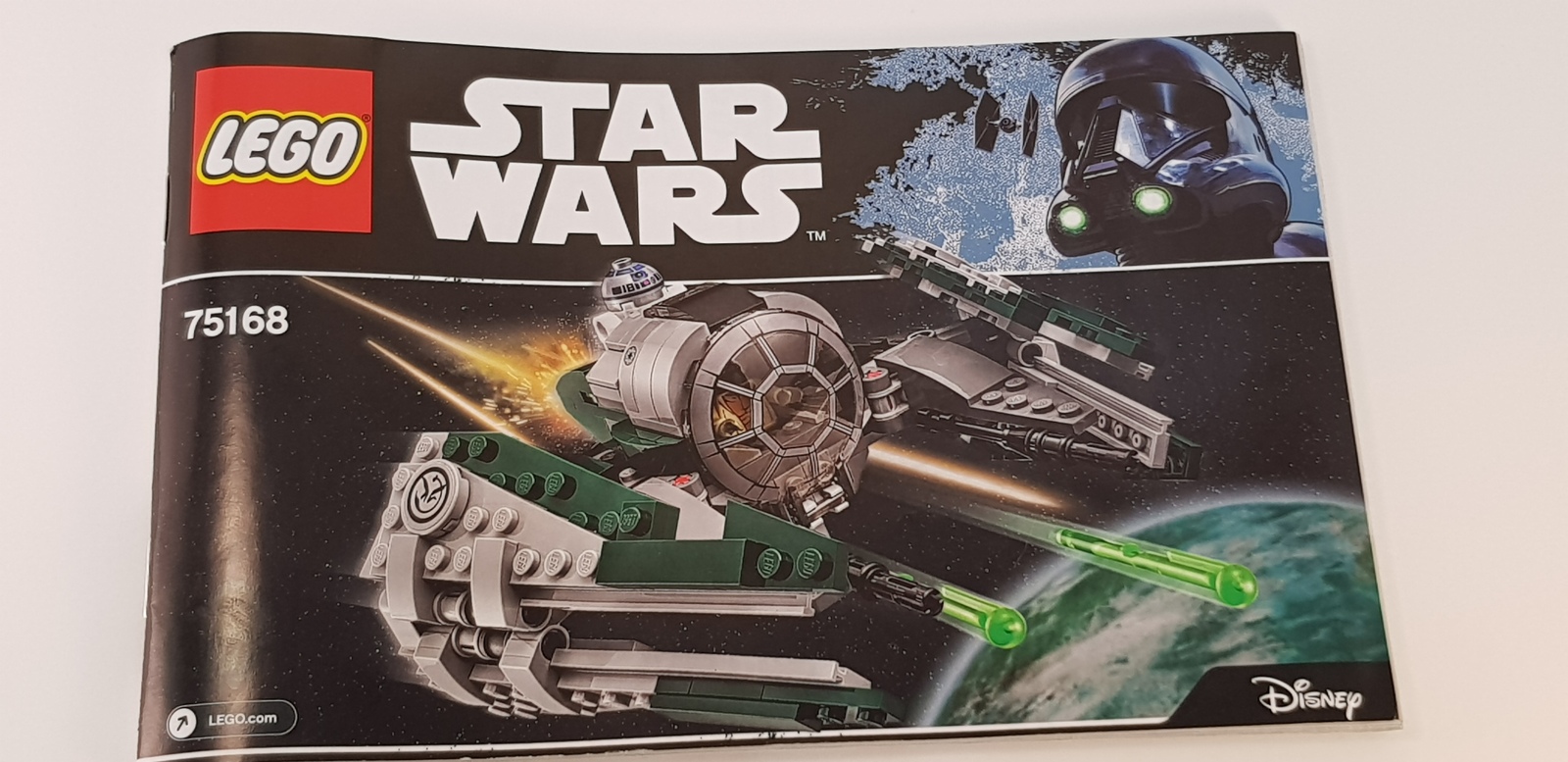 Review of Lego Star Wars (75168) YODA'S JEDI STARFIGHTER - My, Lego, Constructor, Yoda, Lego star wars, , Overview, Longpost