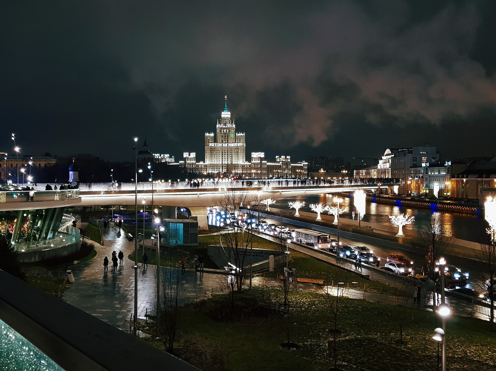 Ночь перед Рождеством. Москва - Моё, Москва, Ночь, Рождество, Длиннопост