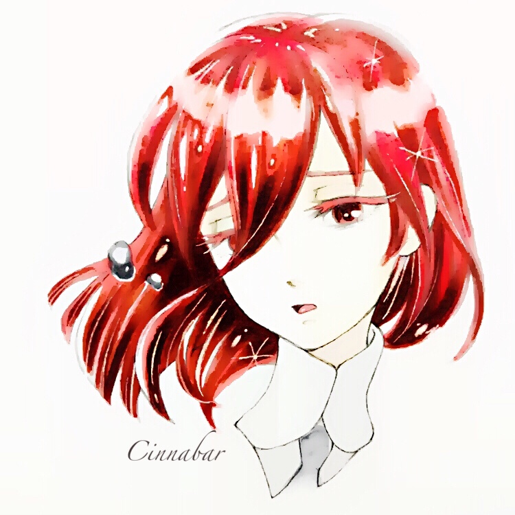 Houseki no kuni - Anime Art, Houseki No Kuni, Phosphophyllite, Yellow Diamond, Cinnabar, Euclase, Аниме, Длиннопост