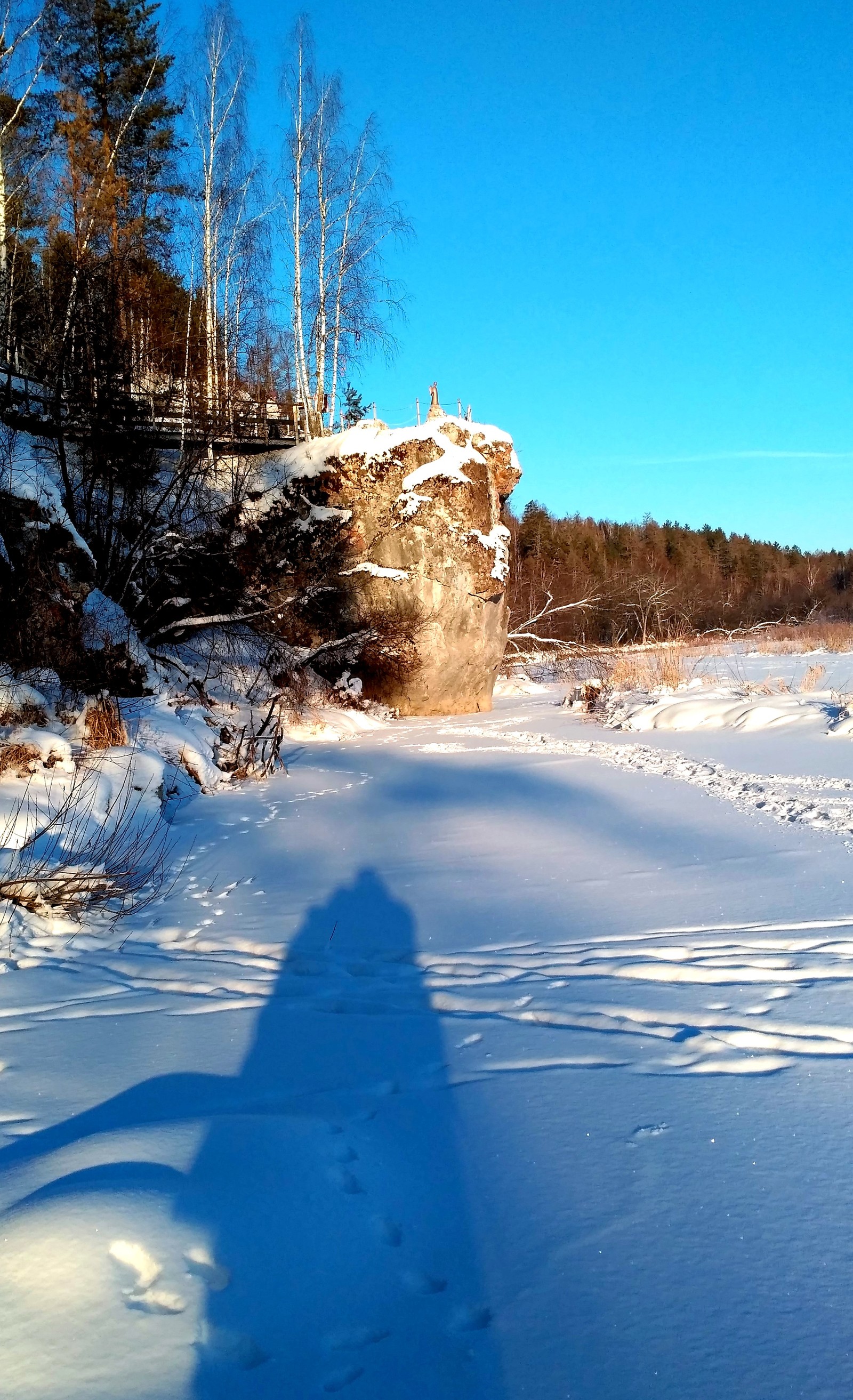 Deer streams - a snowy fairy tale. - My, Ural, deer streams, Winter, beauty, The photo, Video, Longpost