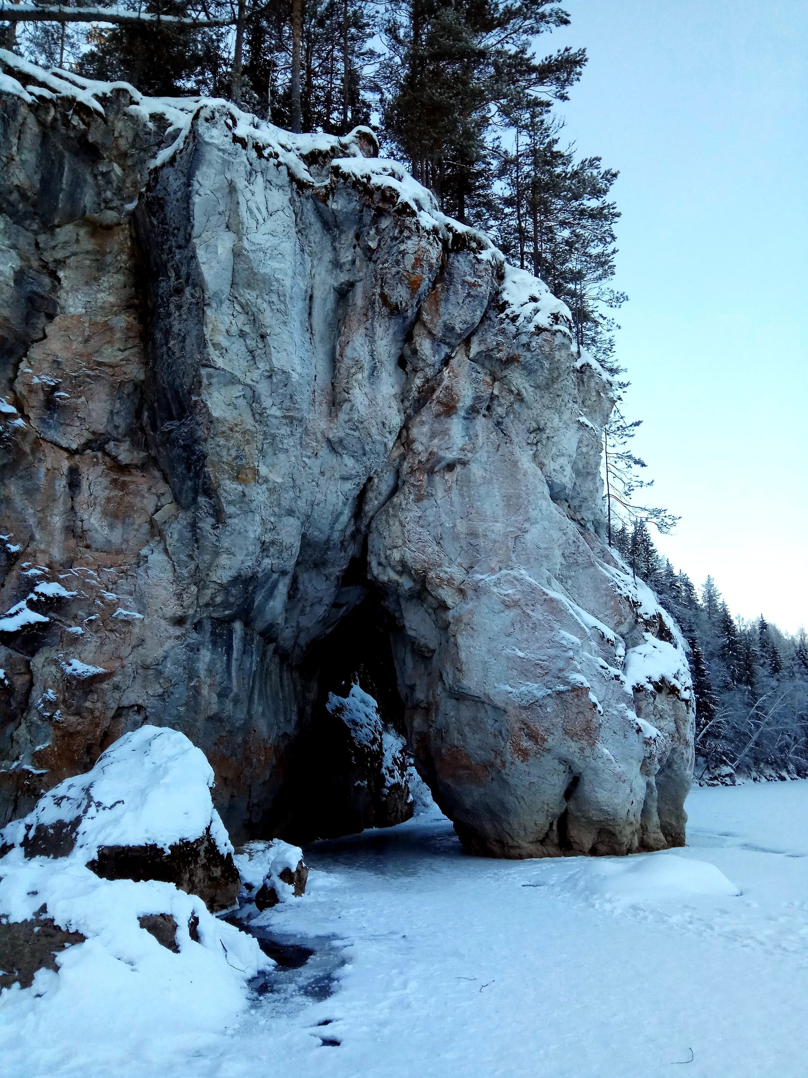 Deer streams - a snowy fairy tale. - My, Ural, deer streams, Winter, beauty, The photo, Video, Longpost