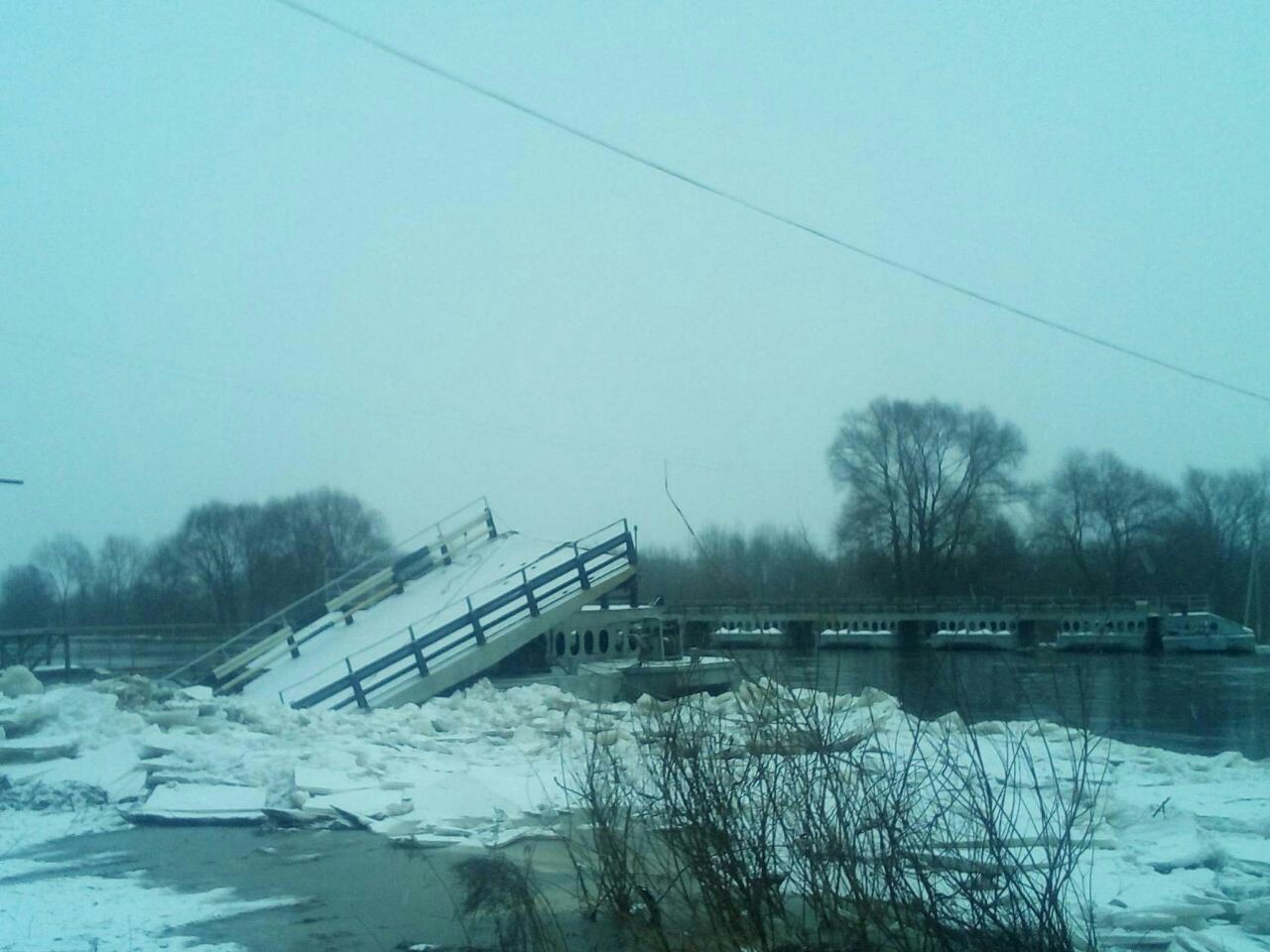 ЧП и отношение местных властей - Вязники, Мост, Длиннопост