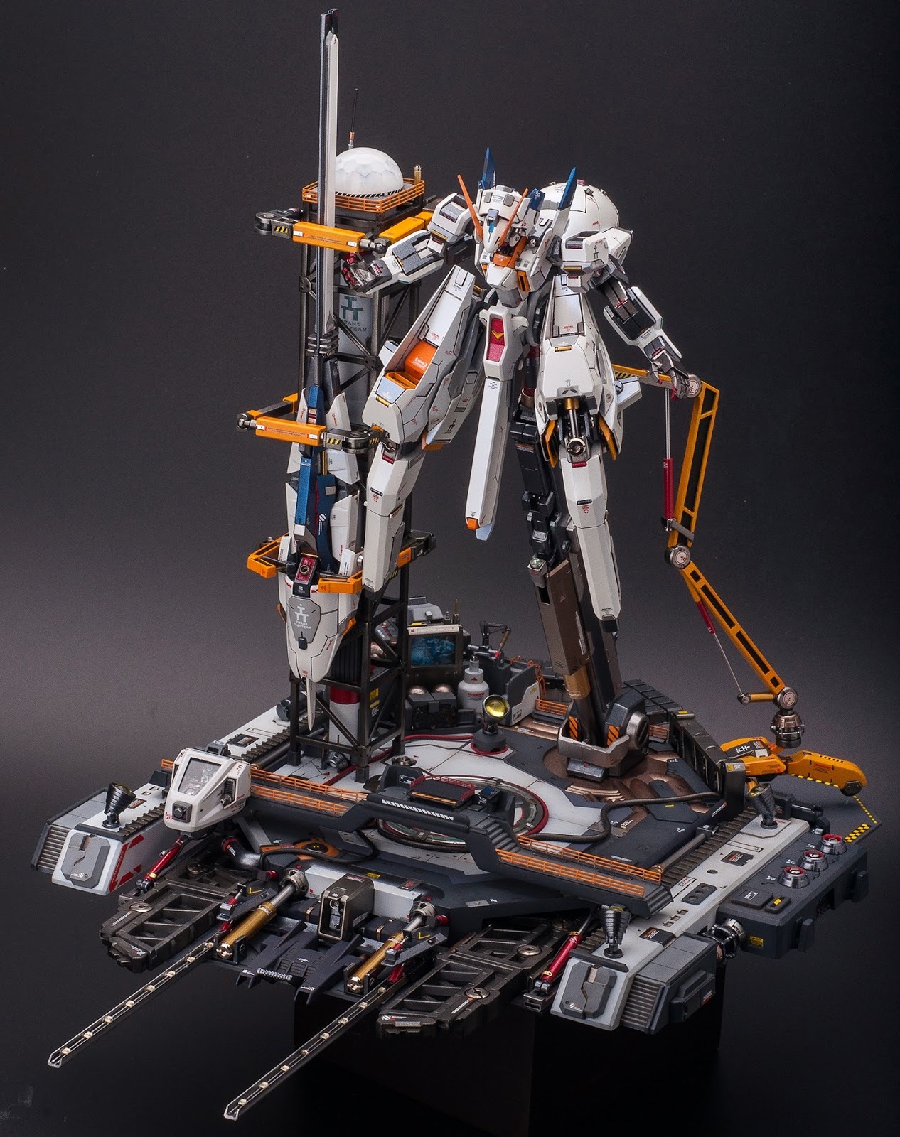 GUNDAM ROBOT BUILD MODELS. PART 6 DIORAMA 7 - My, Diorama, Gundam, Fur, Interesting, Hobby, Robot, Video, Longpost, Fur