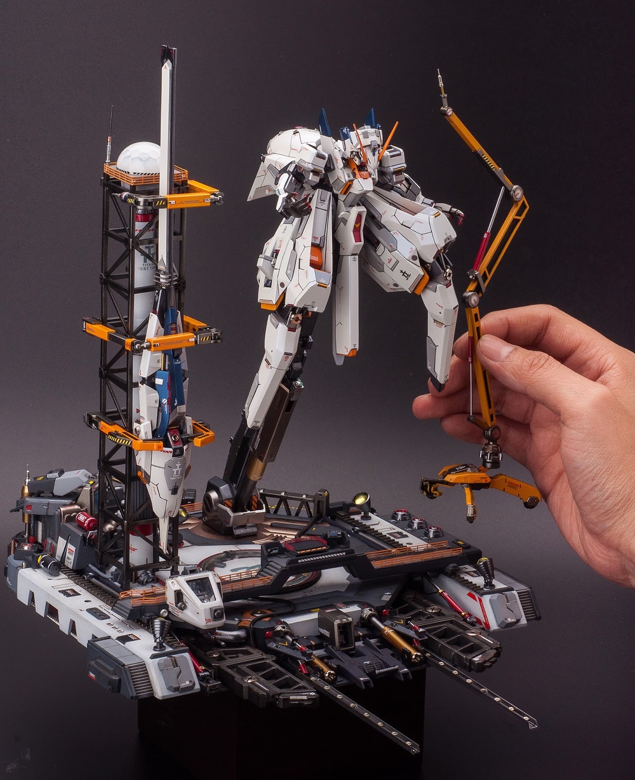 GUNDAM ROBOT BUILD MODELS. PART 6 DIORAMA 7 - My, Diorama, Gundam, Fur, Interesting, Hobby, Robot, Video, Longpost, Fur