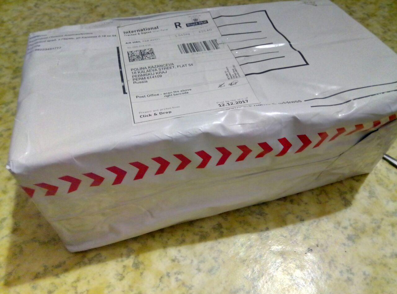 My New Year's gift from the UK to Perm - My, Gift exchange, New Year's gift exchange, New Year's miracle, , Secret Santa, Longpost, 