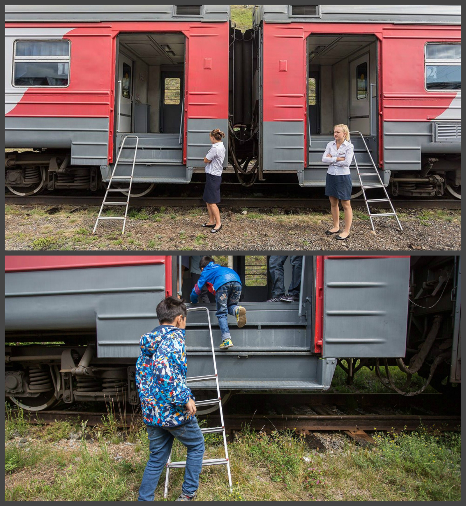 Tourist train. - My, Train, Russian Railways, Baikal, Railway