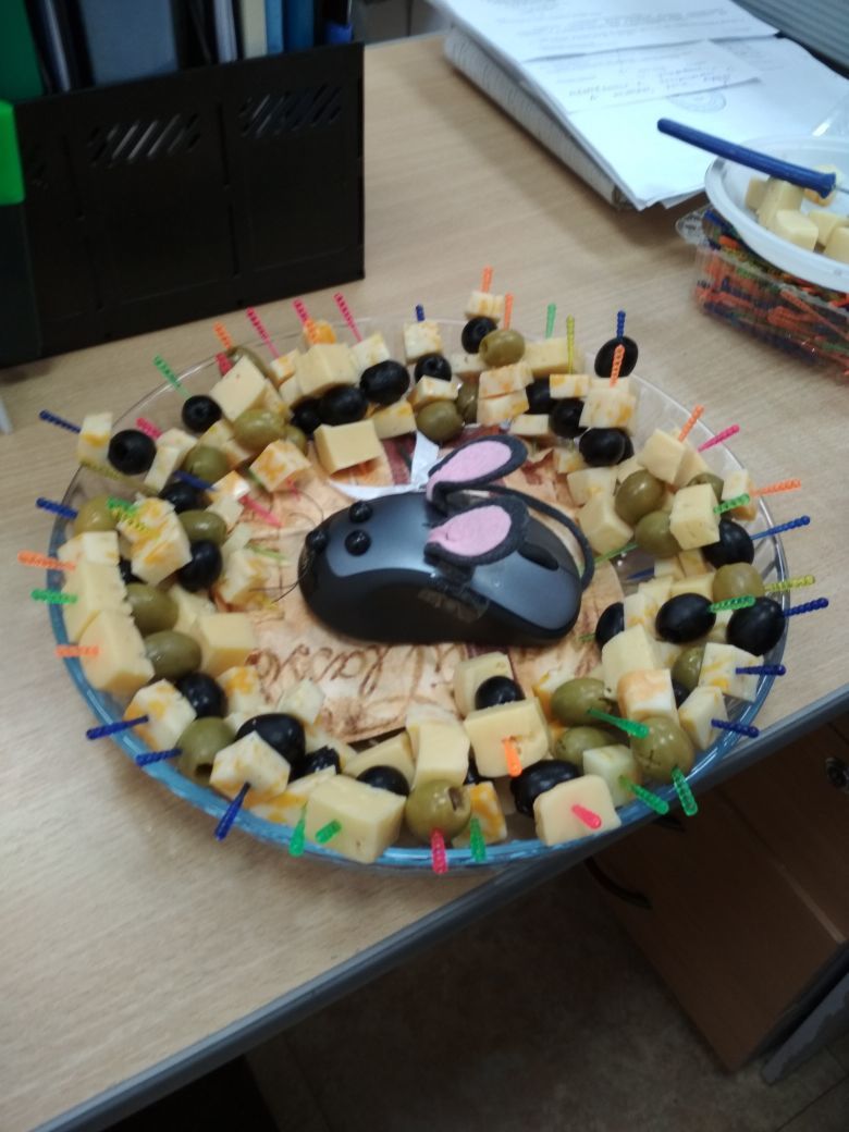 Originally presented - My, Presents, PC mouse, Birthday, Longpost