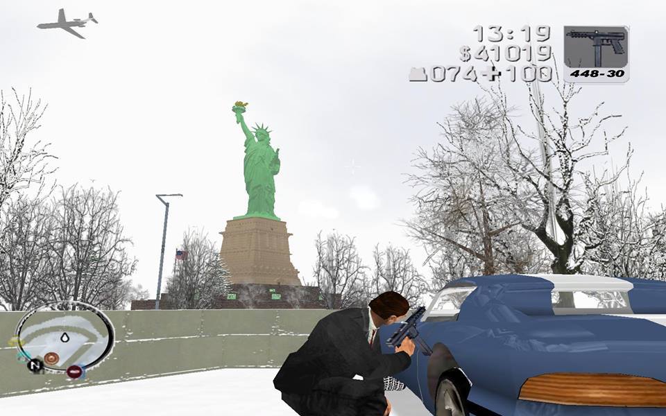 GTA 3 - Frosted Winter - My, Gta, Games, Fashion, , Gta 3, Longpost