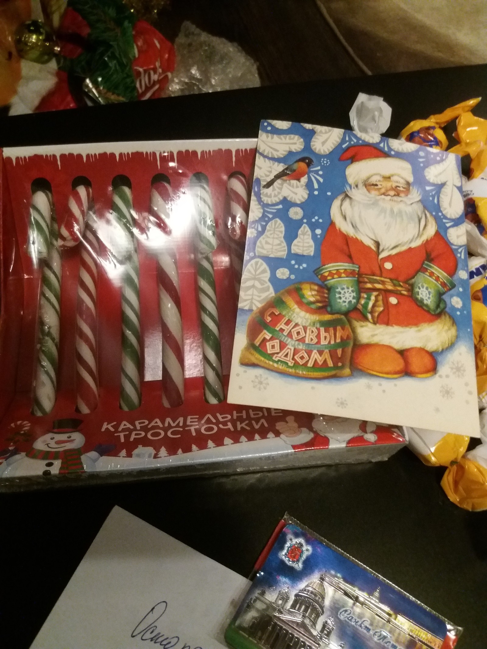 Gift from St. Petersburg! - My, Gift exchange, Secret Santa, Presents, Thank you, , Longpost