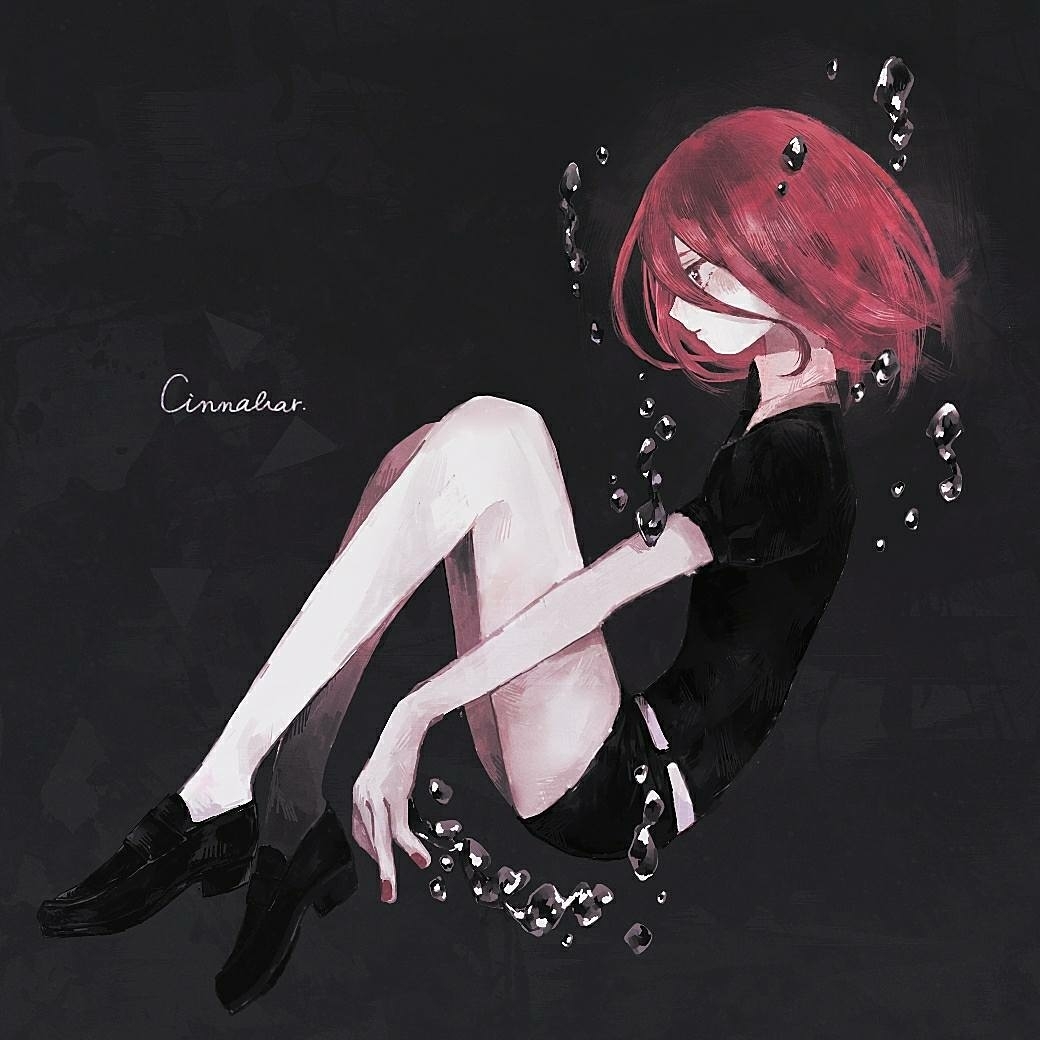 Подборка Киноварь [2] - Аниме, Anime Art, Cinnabar, Houseki No Kuni, Длиннопост