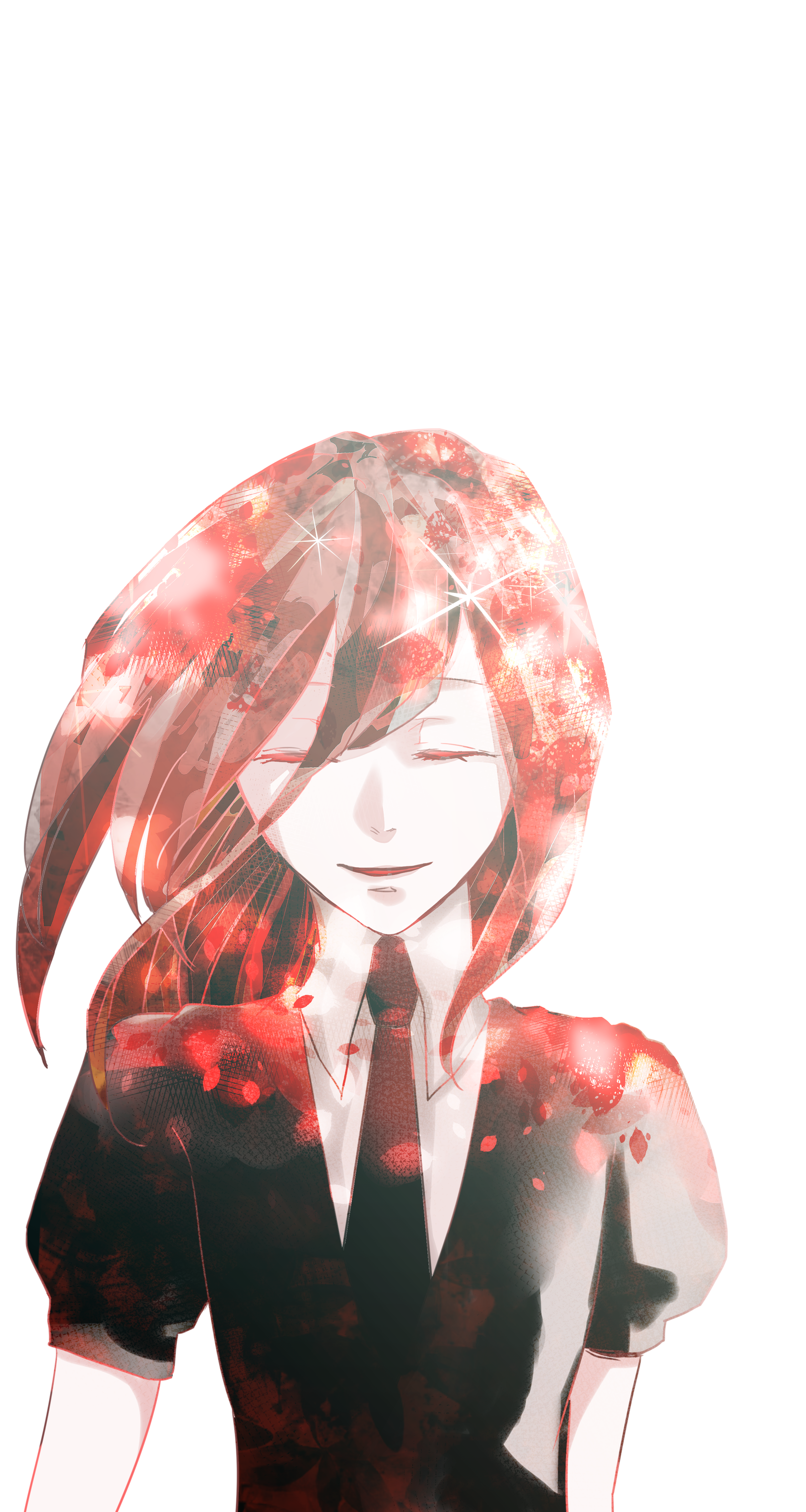 Cinnabar Compilation [3] - Anime art, Houseki no kuni, Cinnabar, Anime, Longpost