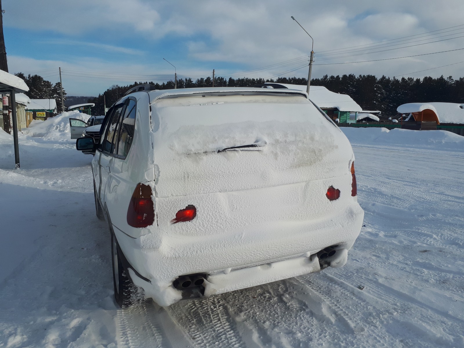 Here is such a road Ulan-Ude-Goryachinsk. - My, Snow, Road, Longpost