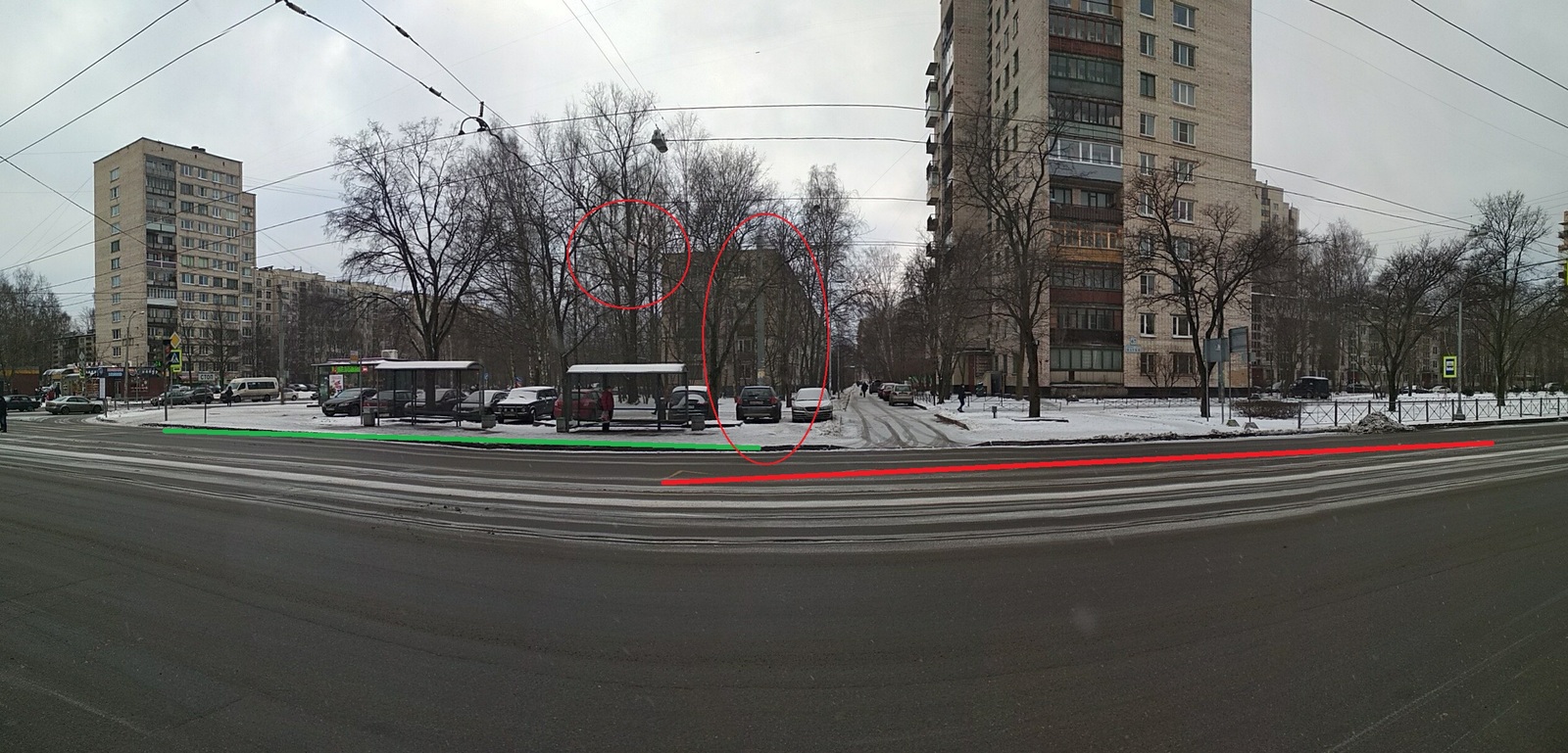 Why tram stops are so idiotic or the story of one pillar - Saint Petersburg, Tram, Idiocy, Officials, Longpost