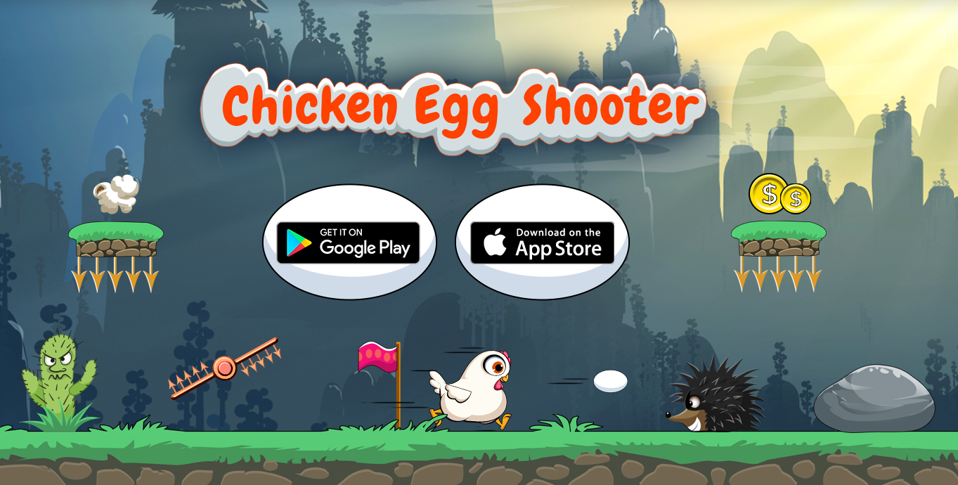 Chicken Eggs Shooter - Games, Hen