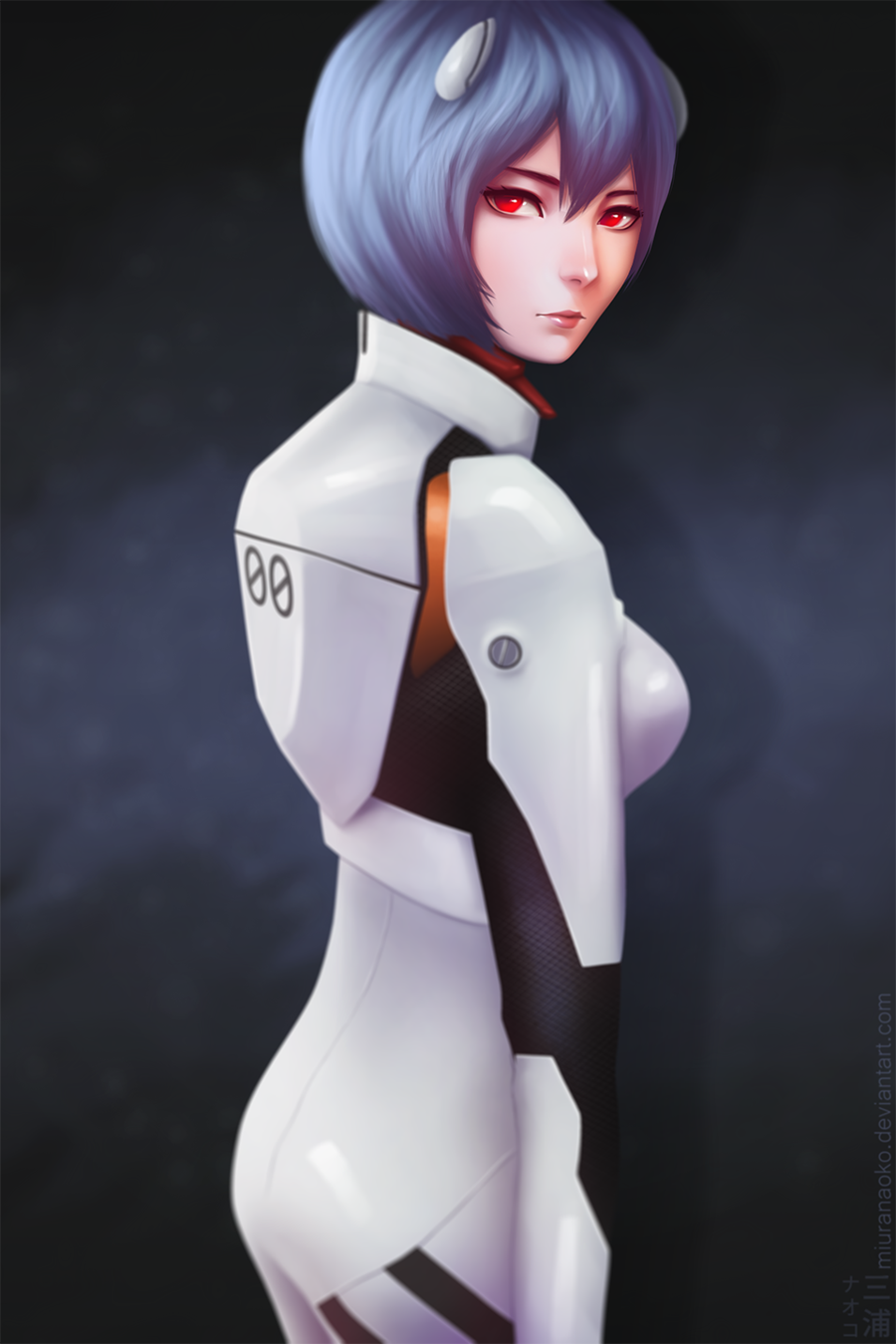 Some more Miura Naoko - Anime, Evangelion, Anime art, Asuka langley, Rei ayanami, Ritsuko Akagi, , Longpost, Miura-N315