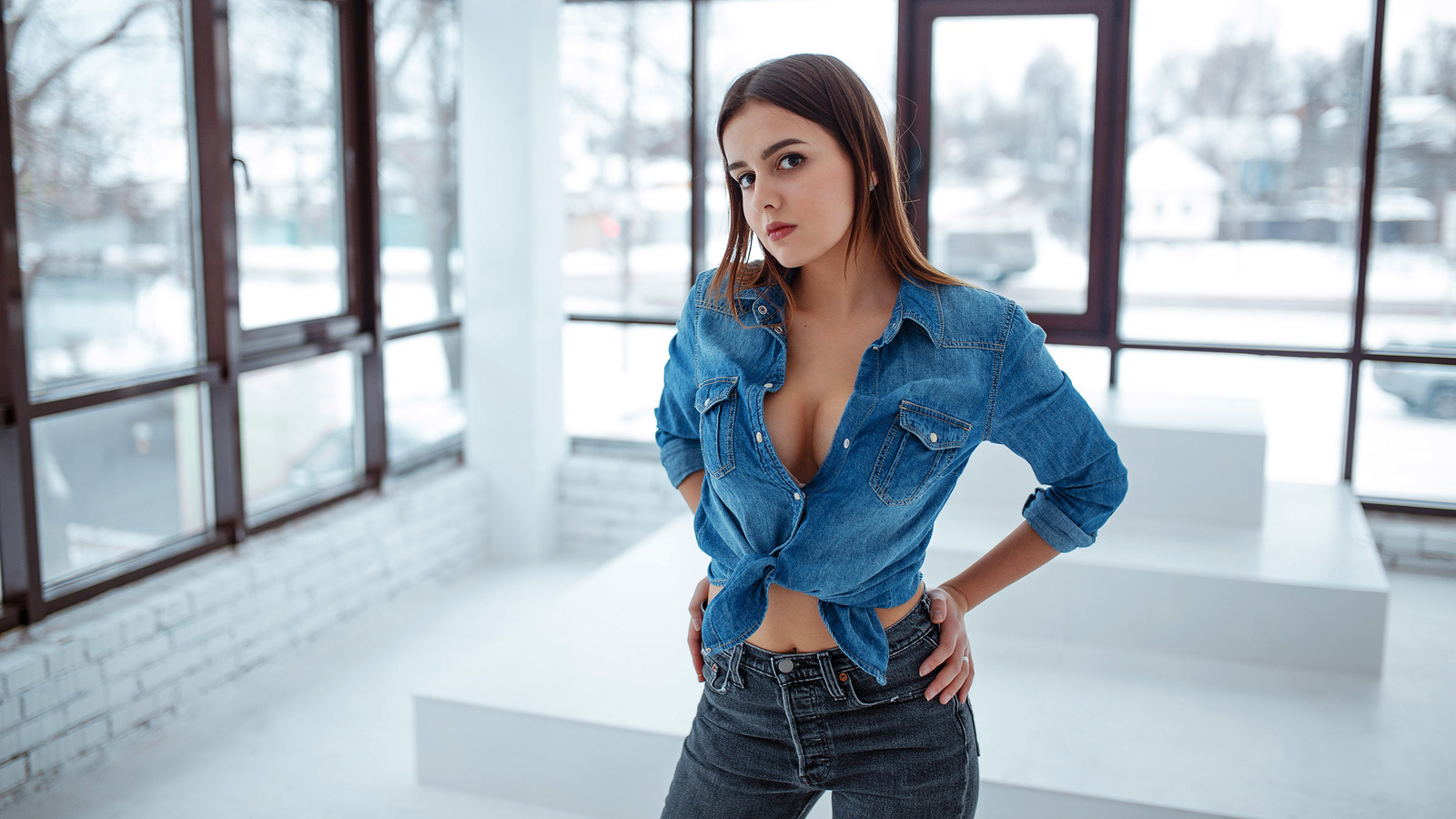 Friday. Jeans - My, Girls, Portrait, The photo, Photographer, Beautiful girl, My