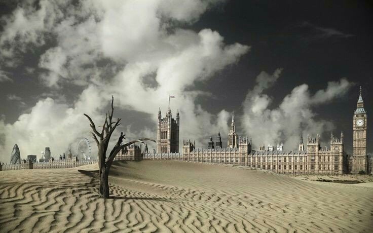 Atmospheric post-apocalyptic landscapes - Images, Landscape, Apocalypse, Longpost