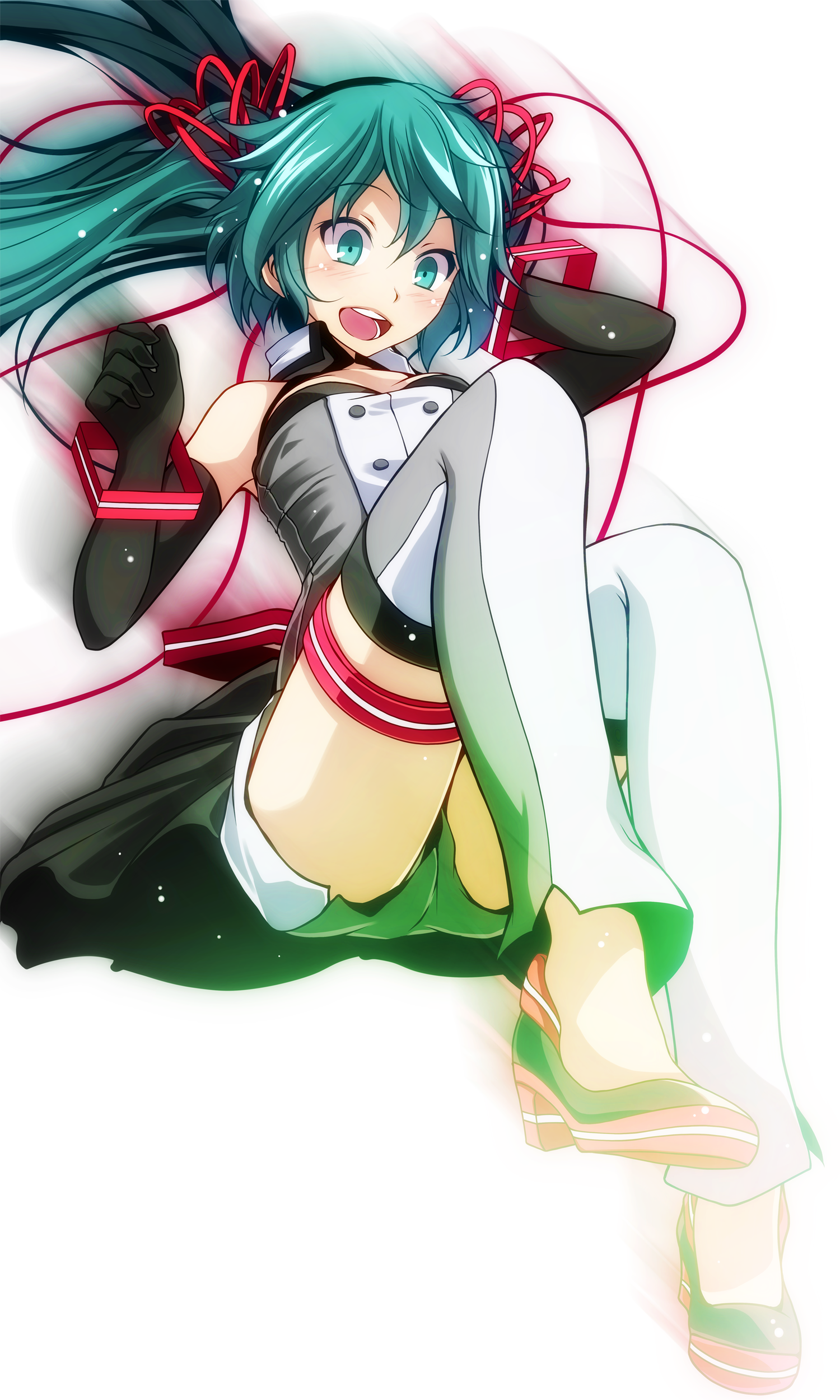 Hatsune Miku - Anime Art, Vocaloid, Аниме, Не аниме, Hatsune Miku, Арт