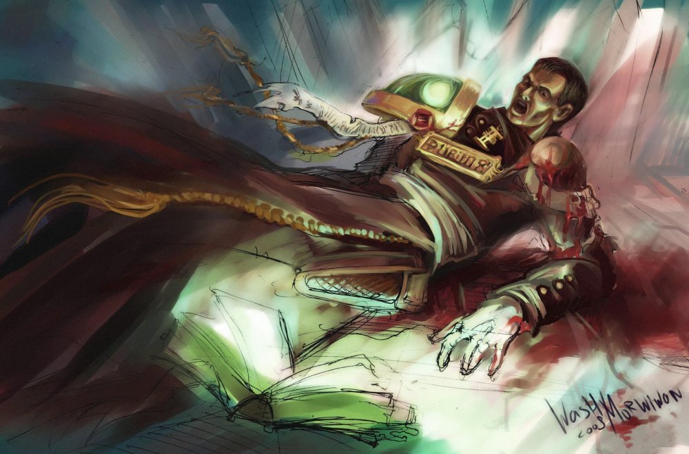 Witch Hunter - Witch Hunter, Warhammer 40k, Art, Longpost