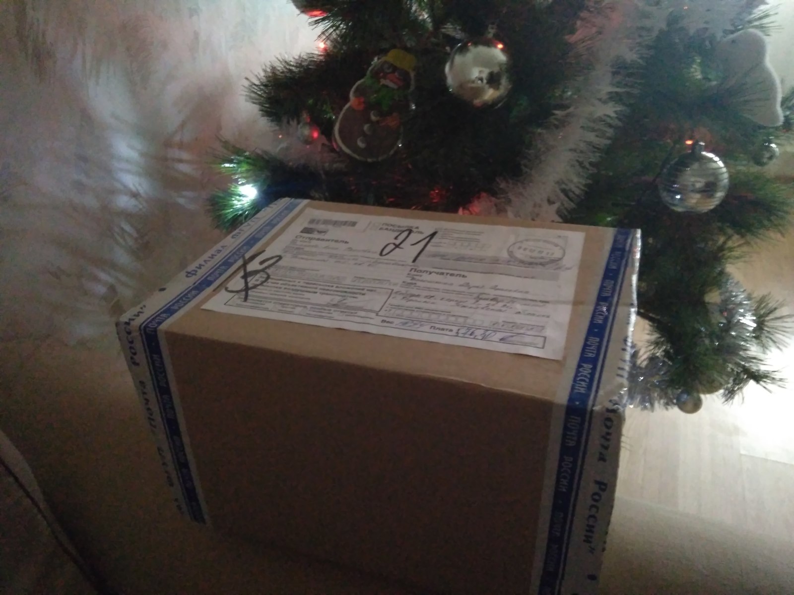 Anonymous Santa Claus, from Blagoveshchensk to Podolsk - My, Gift exchange, Blagoveshchensk, Podolsk, New Year, Longpost