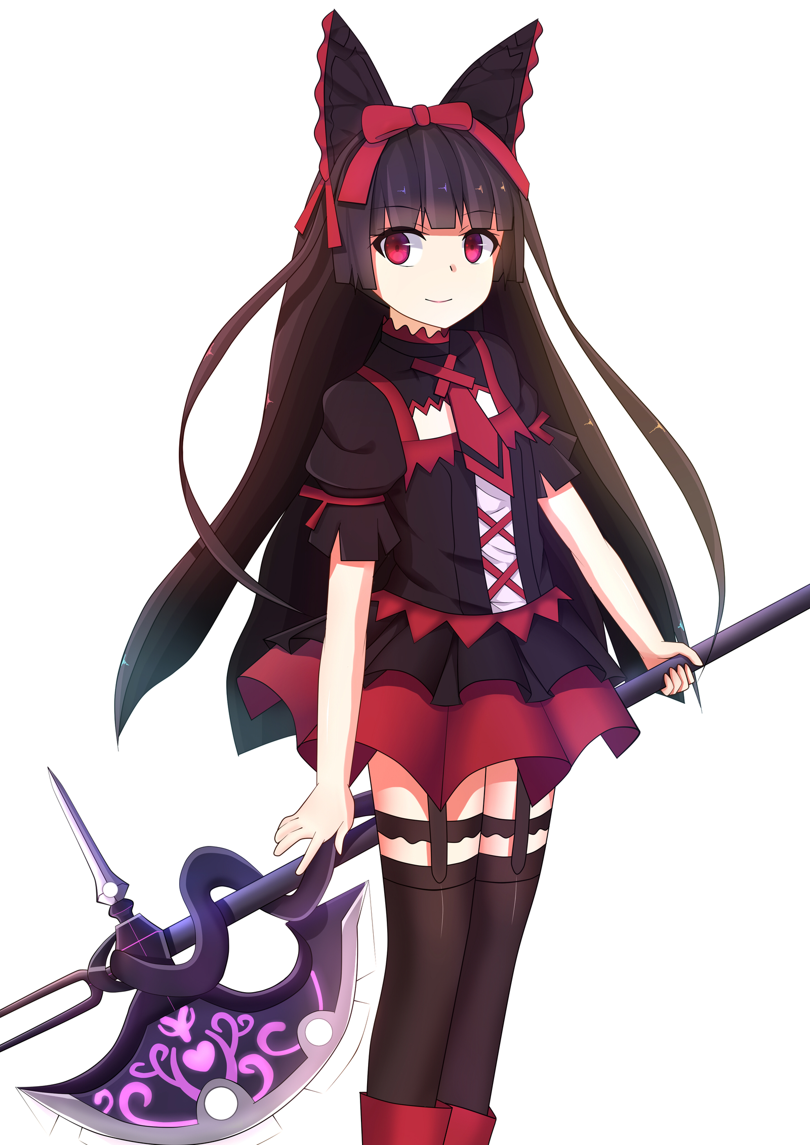 Rory Mercury [2] - Rory Mercury, Gate: Jieitai Kano Chi nite Kaku Tatakaeri, Anime art, Anime, Longpost