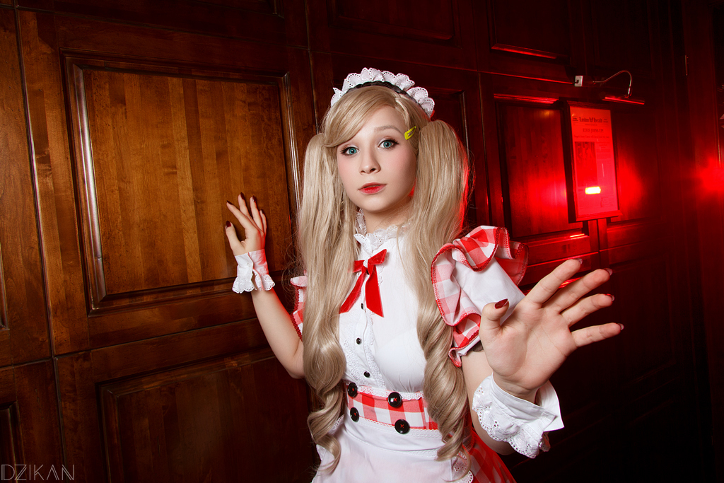 Persona 5 - Takamaki Anne! - Persona 5, Ann Takamaki, Maid DLC, Aishiteraburu, Косплей, Mao Dzikan, Красивая девушка, Няша, Длиннопост