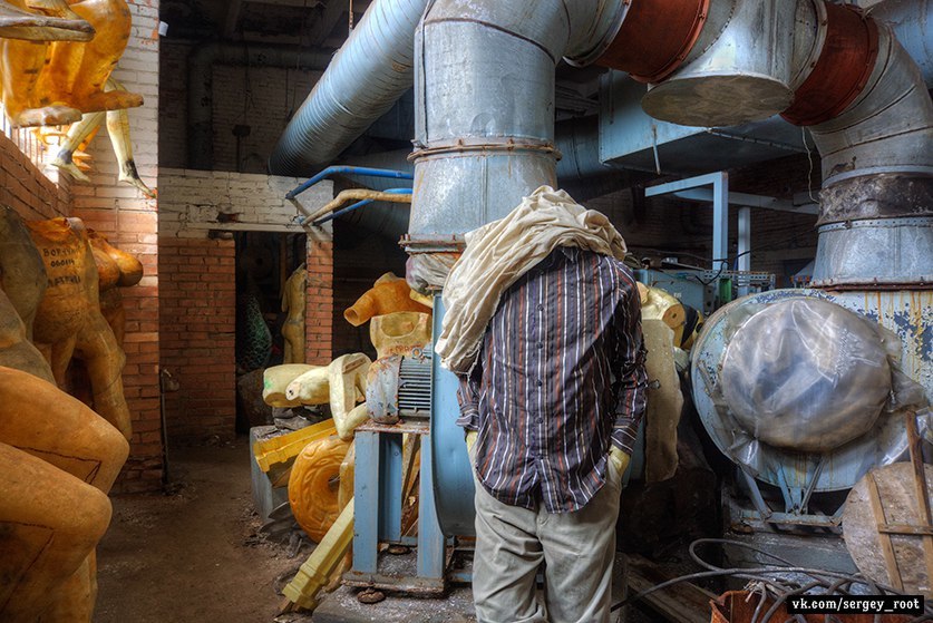 Crypt of monsters in the Leningrad region. - Monster, Dummy, Abandoned, , Urbanphoto, Longpost