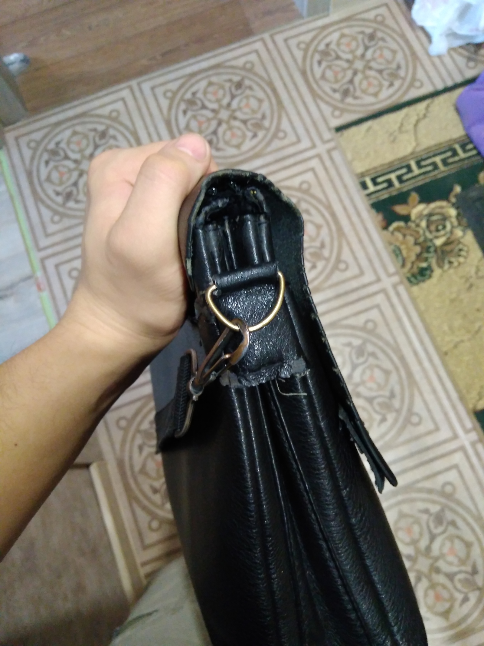 First bag - My, Leather, Good quality, Longpost