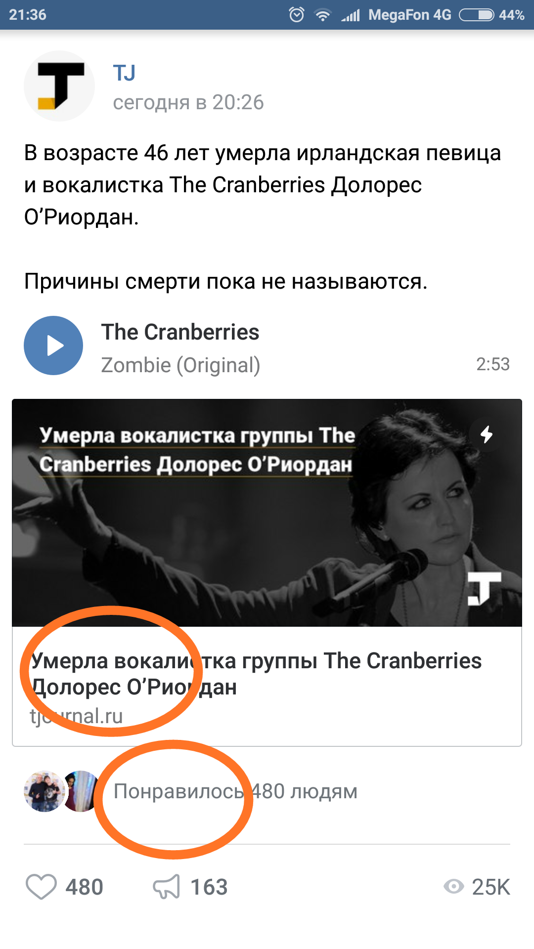 Люди жестоки - Zombie - The Cranberries, Смерть, The Cranberries