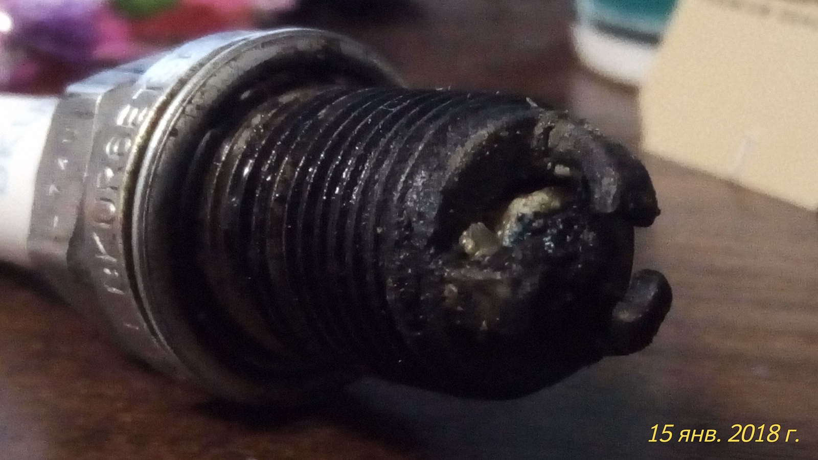 Gas station with bad gas - My, , , Spark plug, Longpost, Petrol