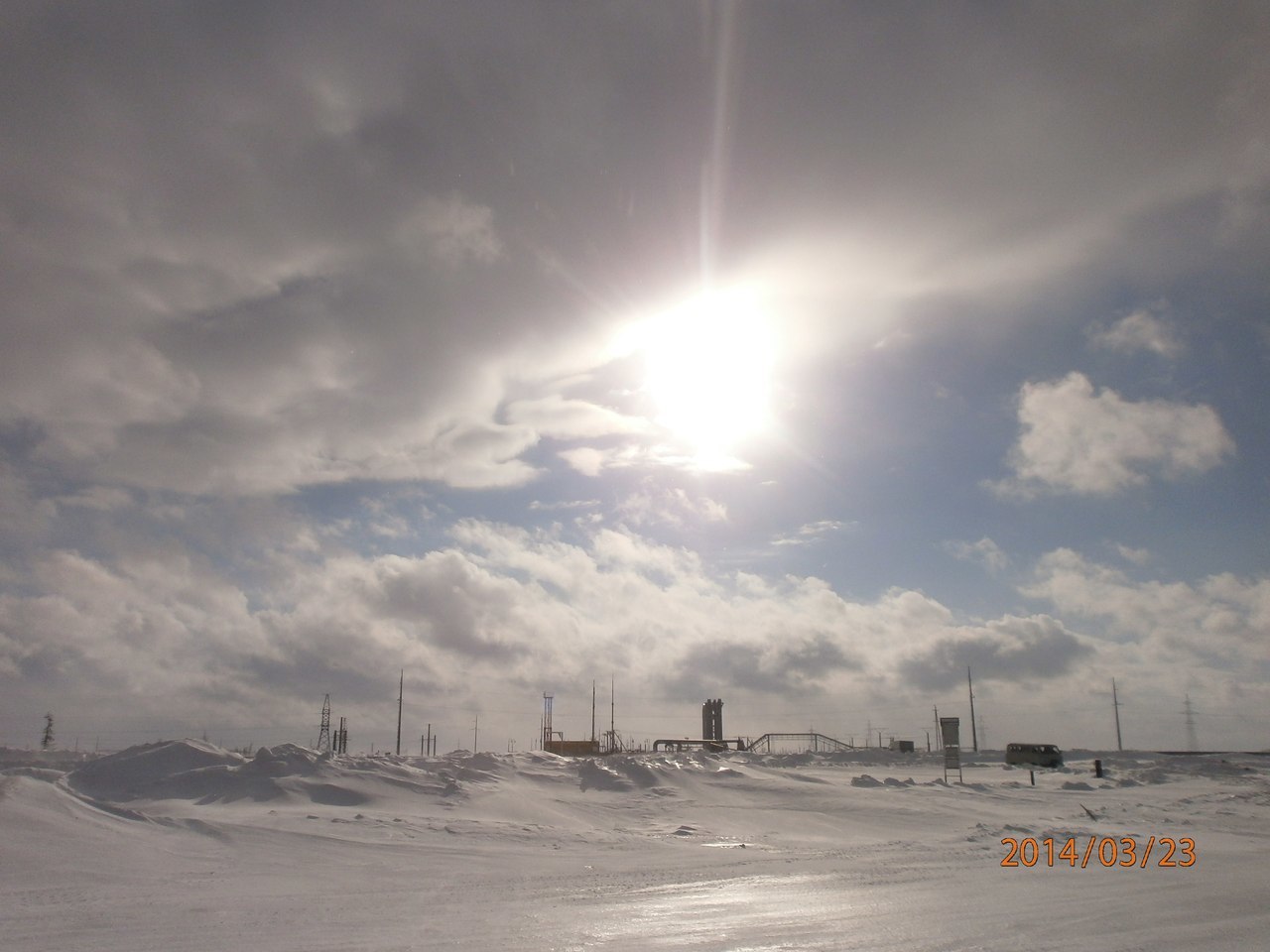 ATVs at the Vankor oil and gas field. - My, All-terrain vehicle, Tundra, Watch, Vankor, North, Longpost, My