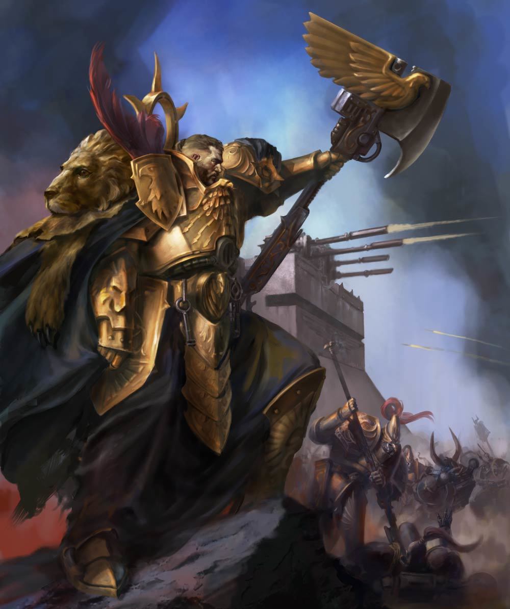 Warhammer 40000 Adeptus Custodes - Warhammer 40k, Imperium, Adeptus Custodes, Wh Art, Longpost