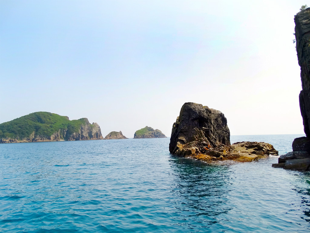 Boat trip, along the coast of the Slavic Gulf - part 1. - My, Дальний Восток, Primorsky Krai, Sea, , Longpost