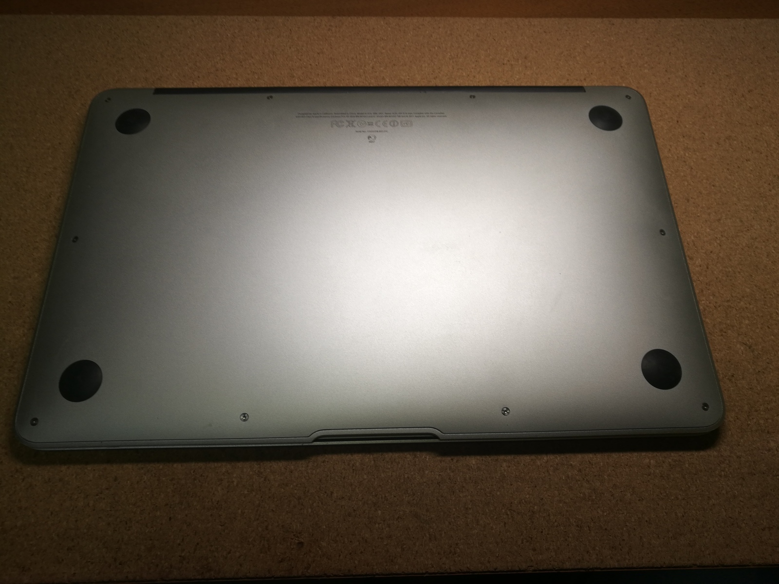 Macbook air 2011 (11) Nothing to step on apples (Battery and matrix replacement) - My, , came, Longpost